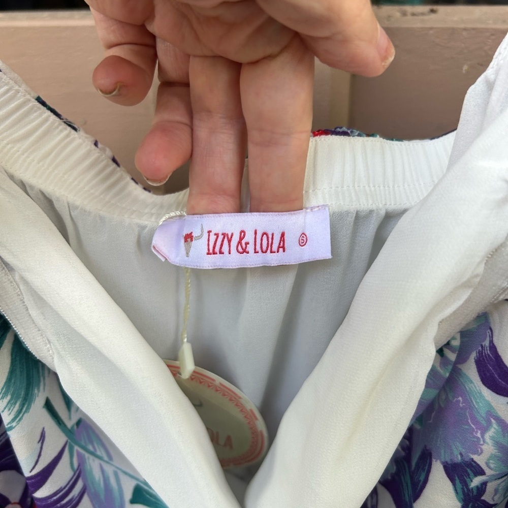 NWT Izzy & Lola Sangria Lani Maxi Dress - Picture 6 of 8